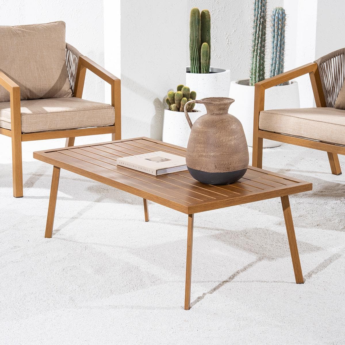 Marbella Garden Coffee Table Brown