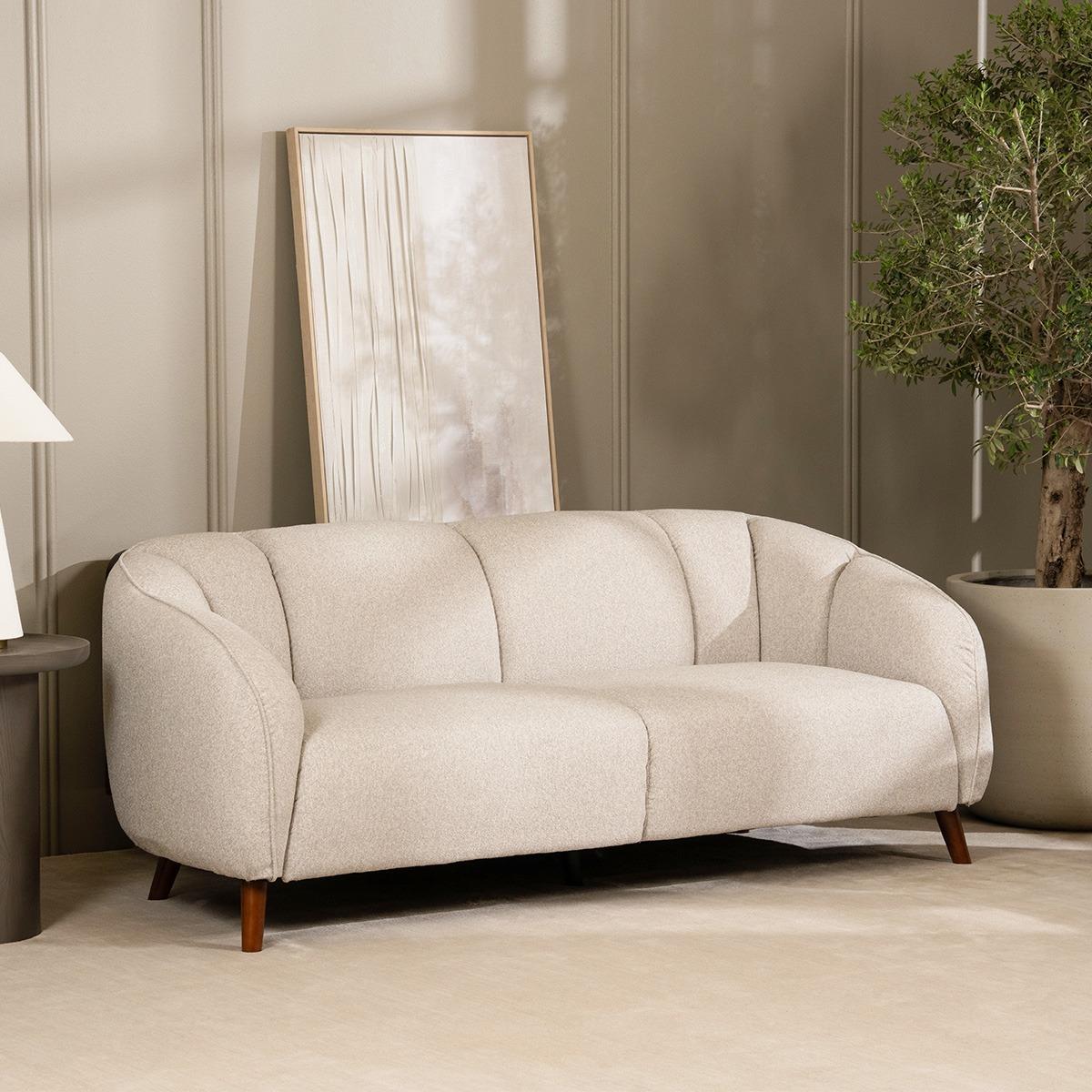 Lin 3-Seater Sofa Grey