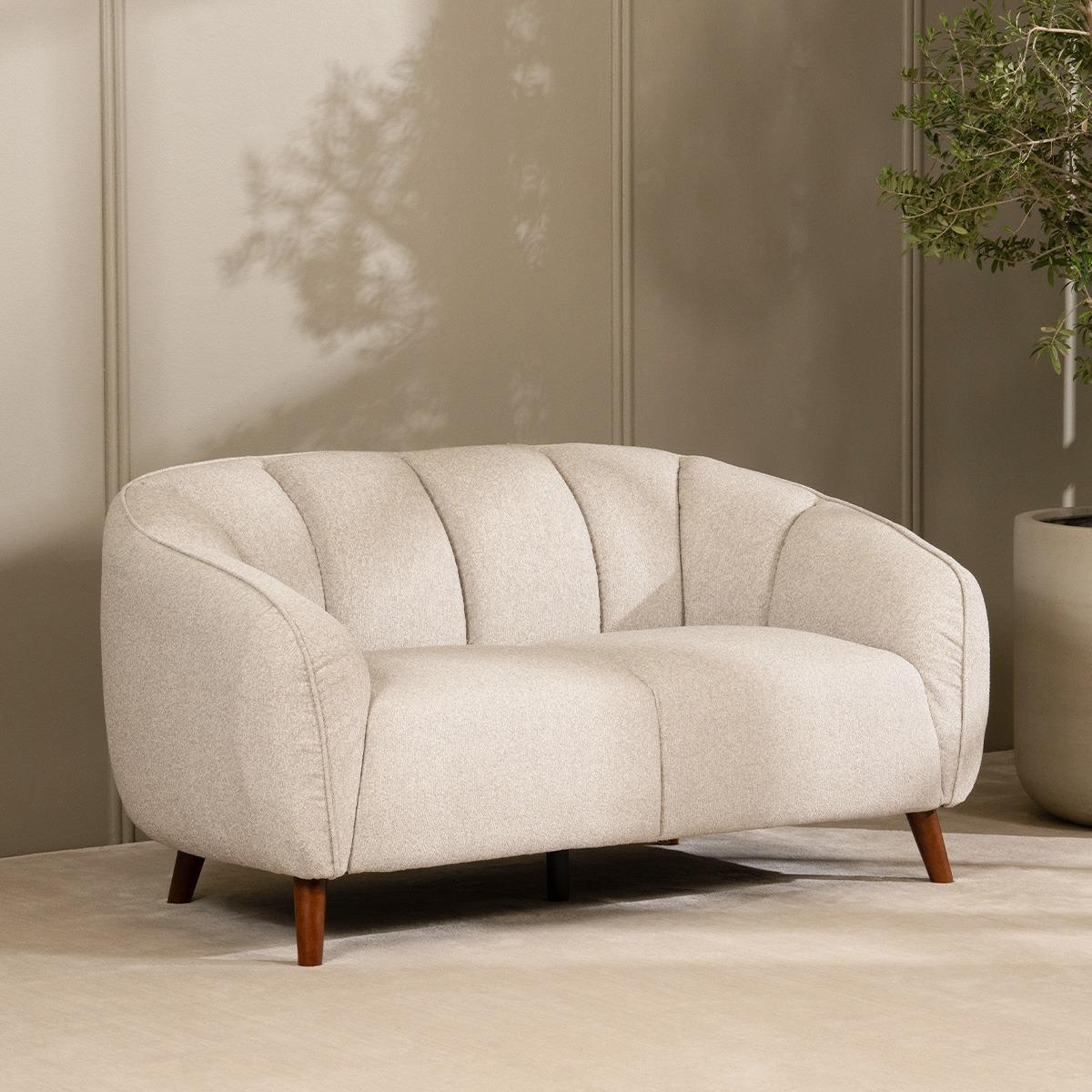 Lin 2-Seater Sofa Grey