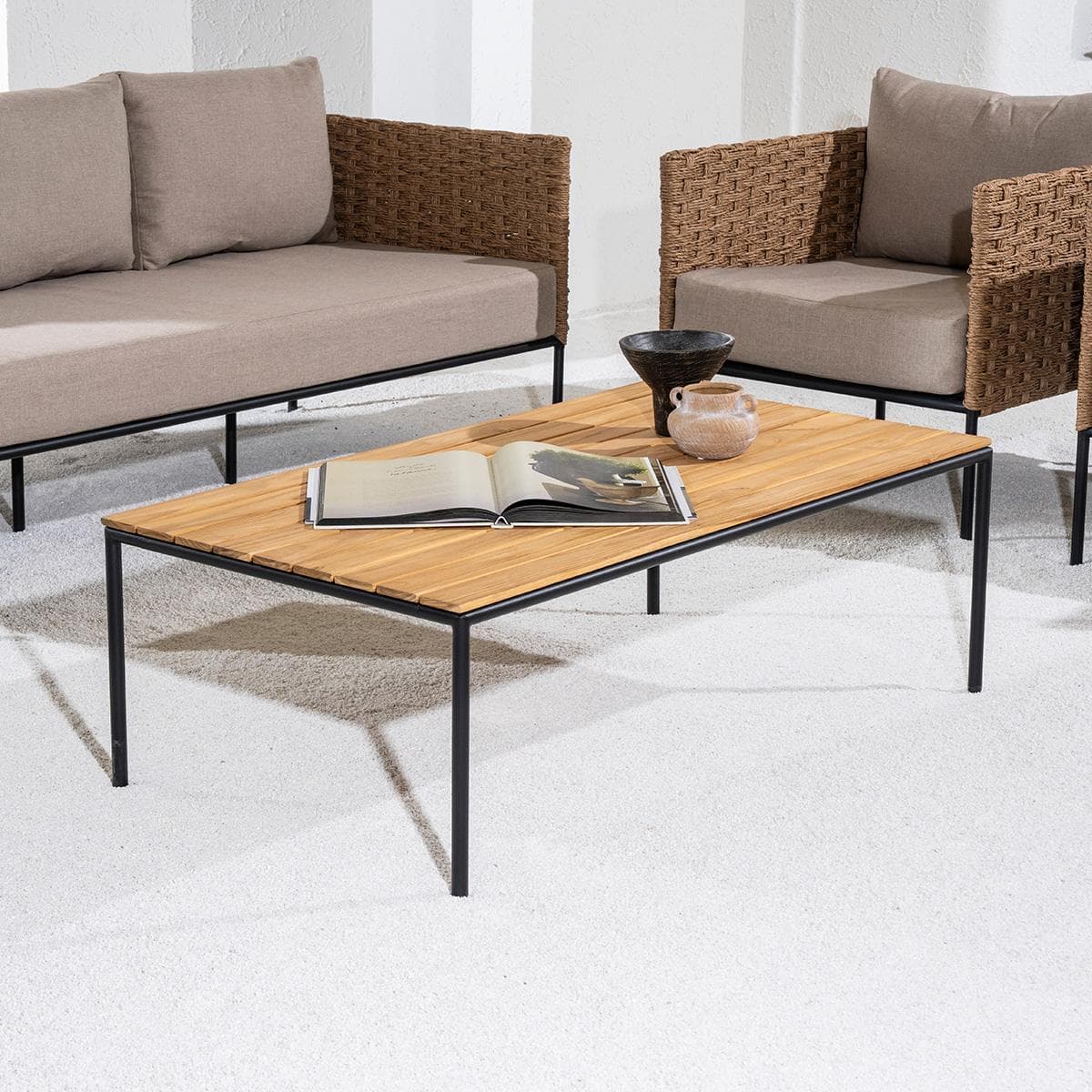 Tera Garden Coffee Table Brown