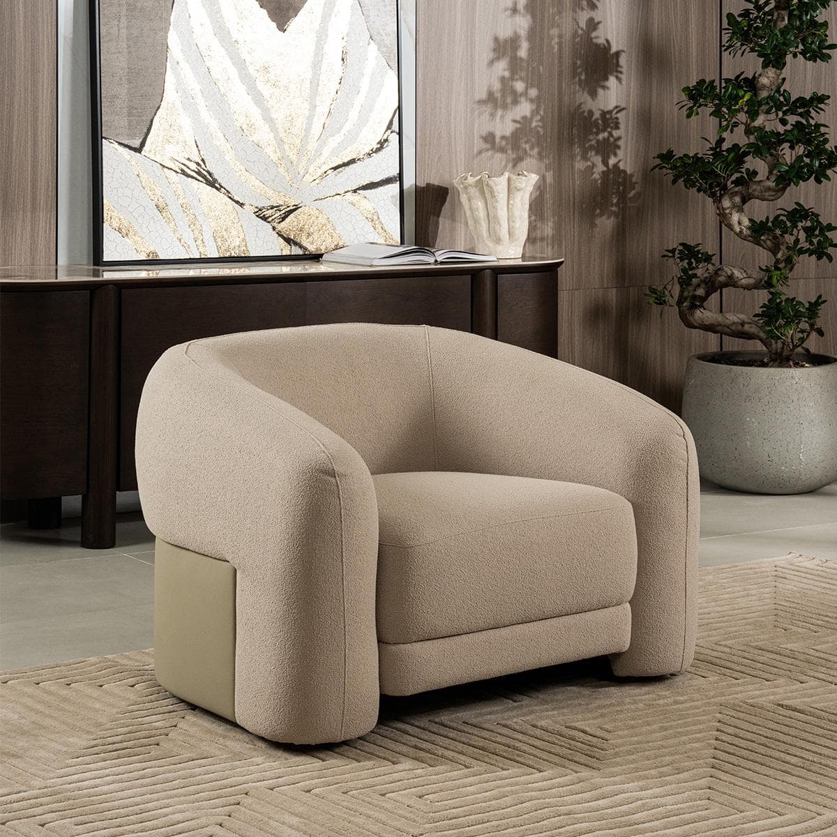 Tala 1-Seater Sofa Beige