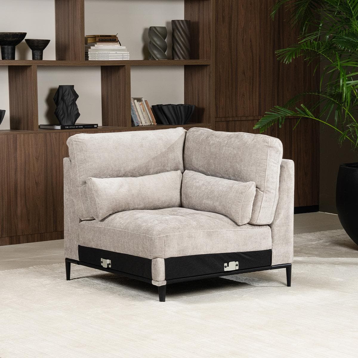 Venice Wedge Sofa Grey