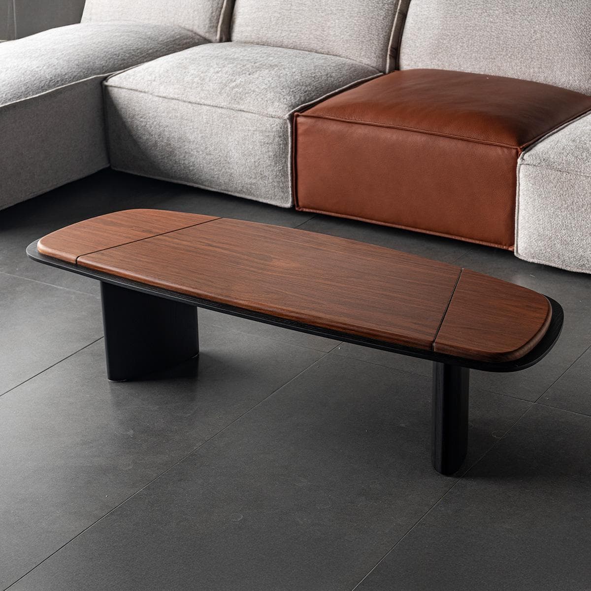 Alona Small Coffee Table Walnut/Black