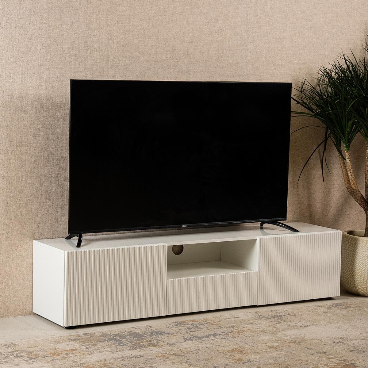 Rigo TV Unit White High Gloss