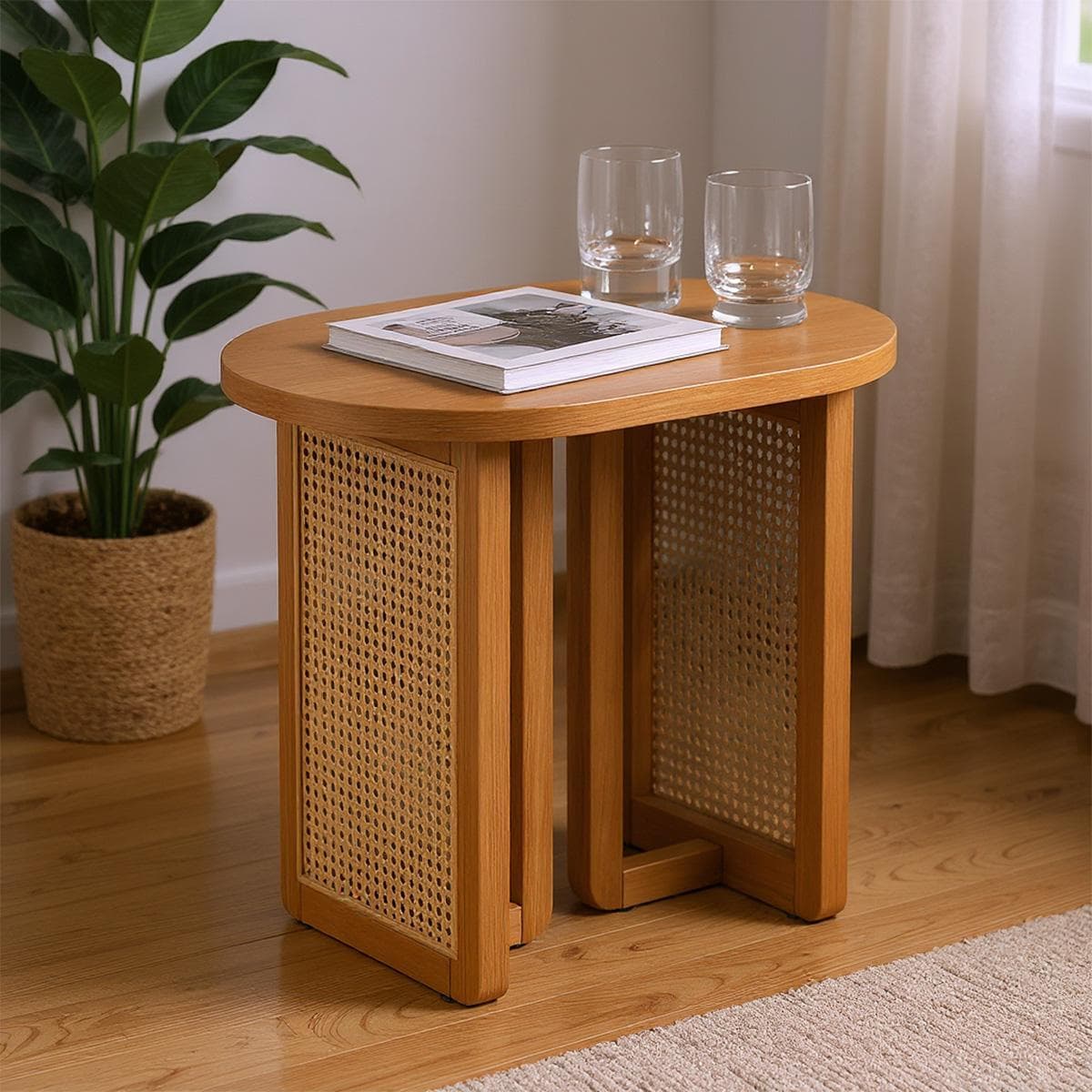 Kane Big End Table Brown