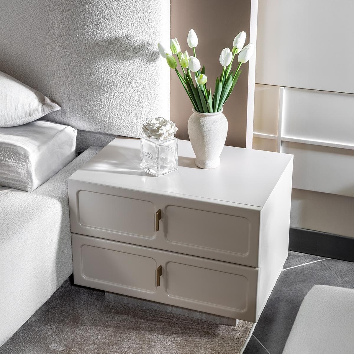 Dante Nightstand Beige