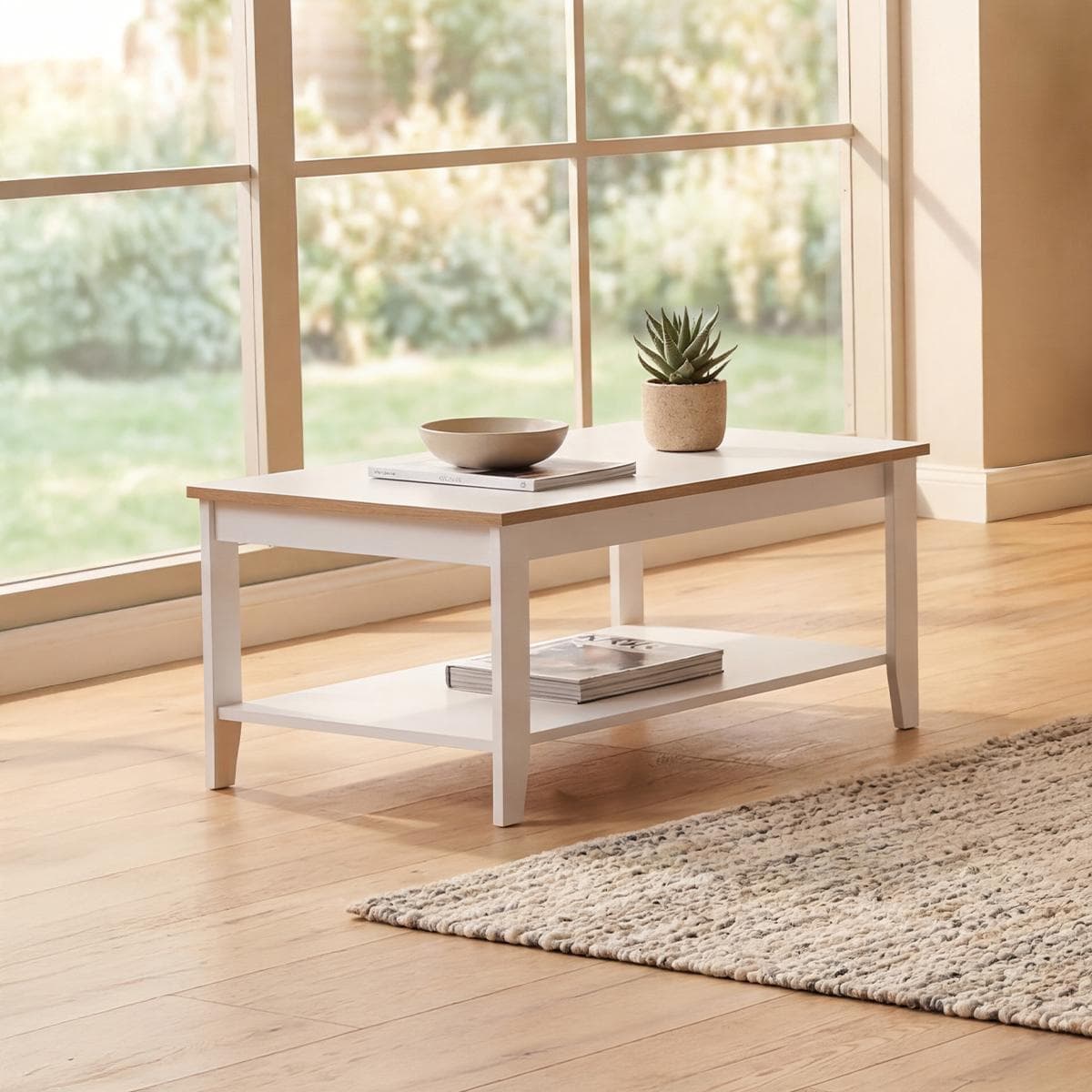 Pera Coffee Table White