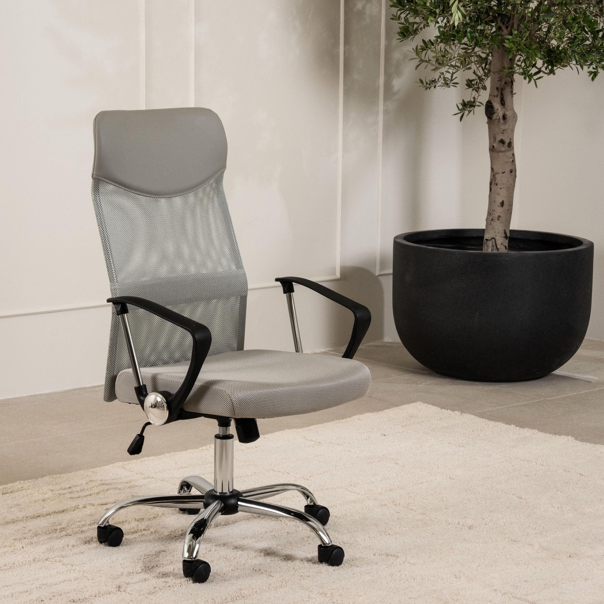 Raya Kids Office Chair Grey