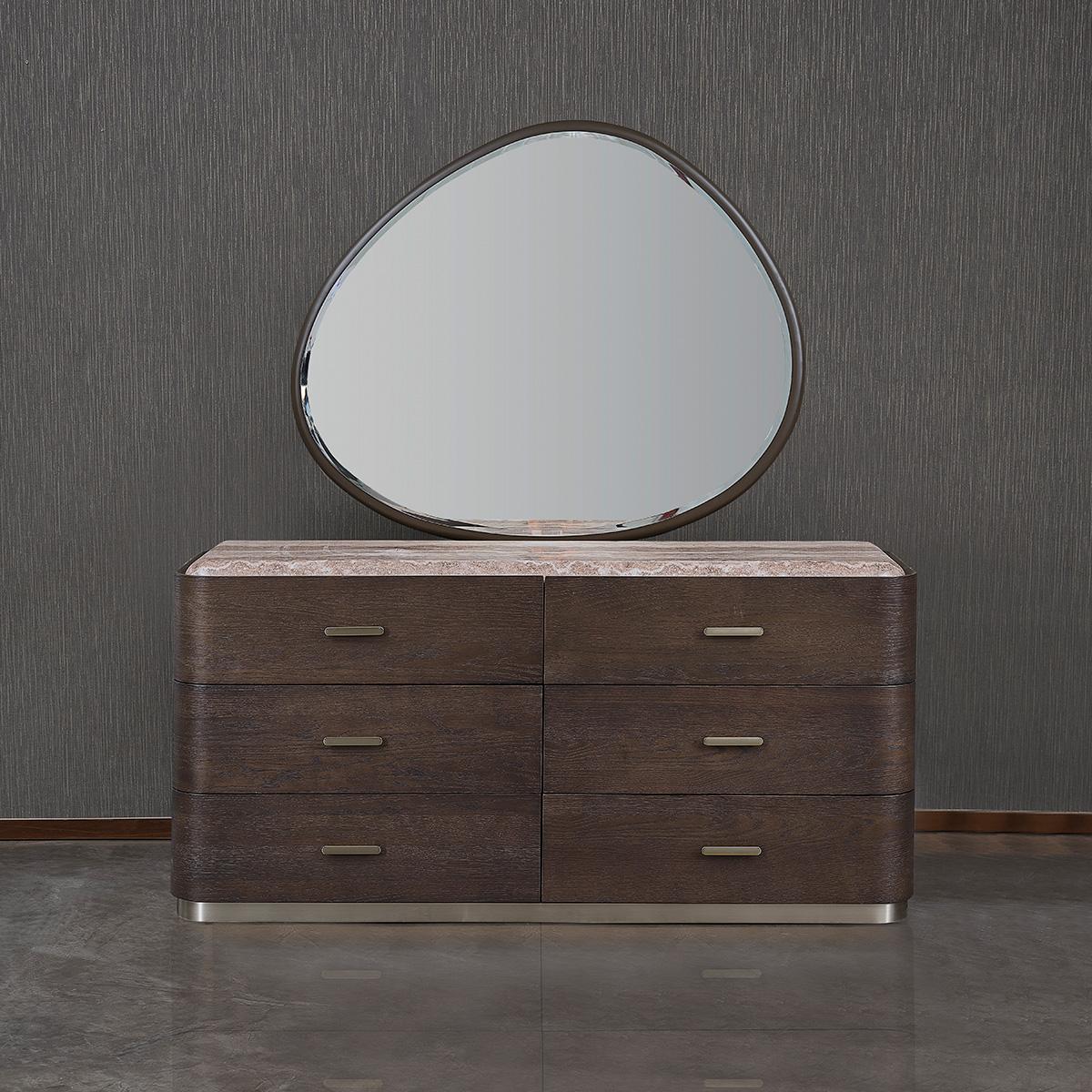 Petra Dresser with Mirror Brown