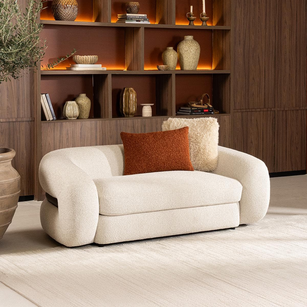 Regalia 2-Seater Sofa Beige