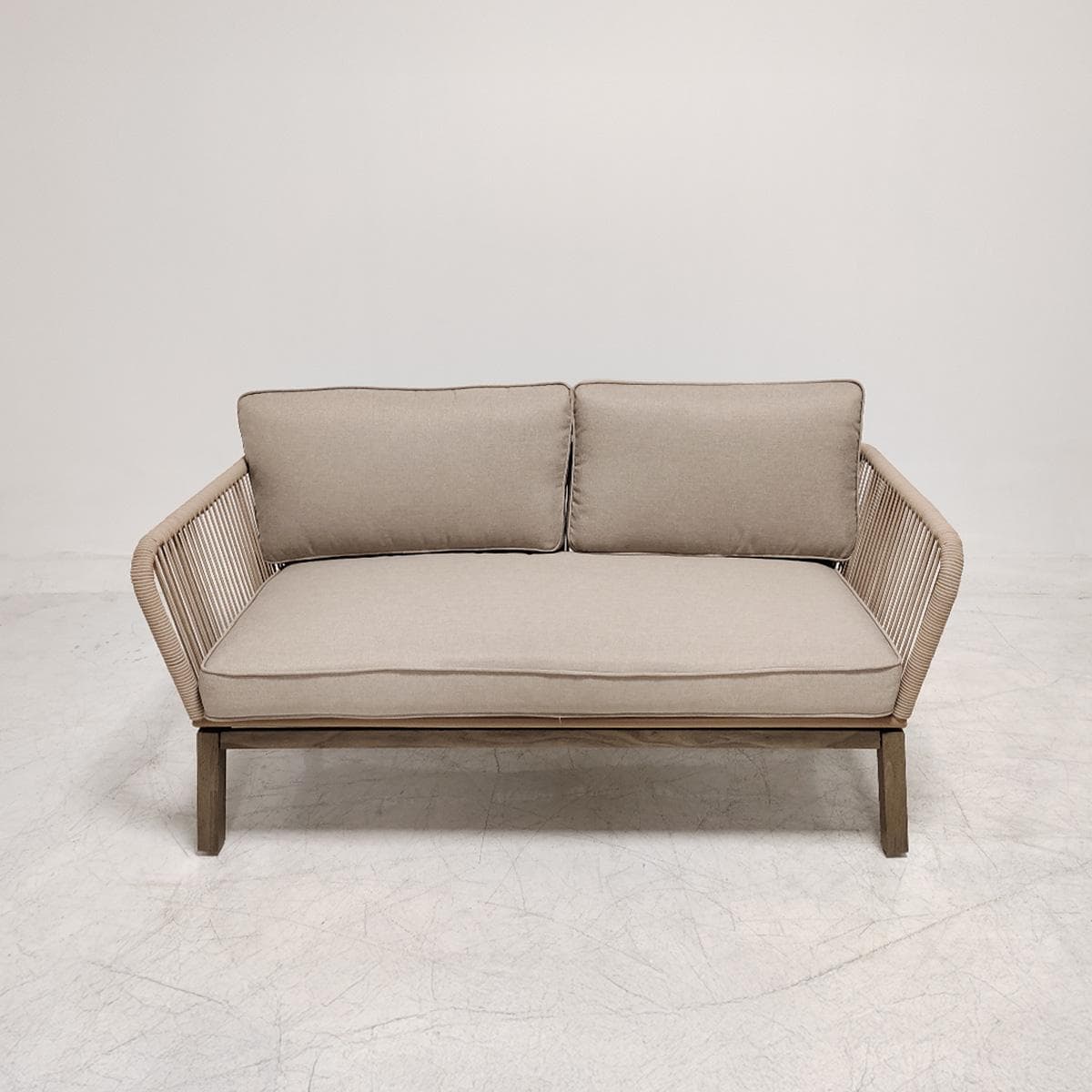 Amy 2-Seater Garden Sofa Beige
