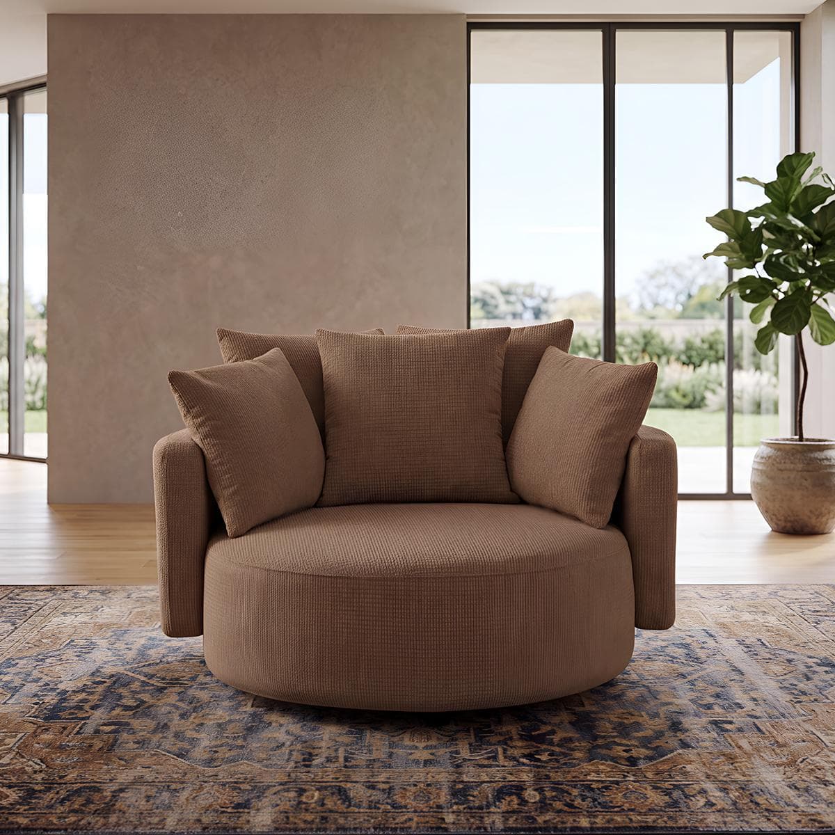 Riwa Armchair Brown