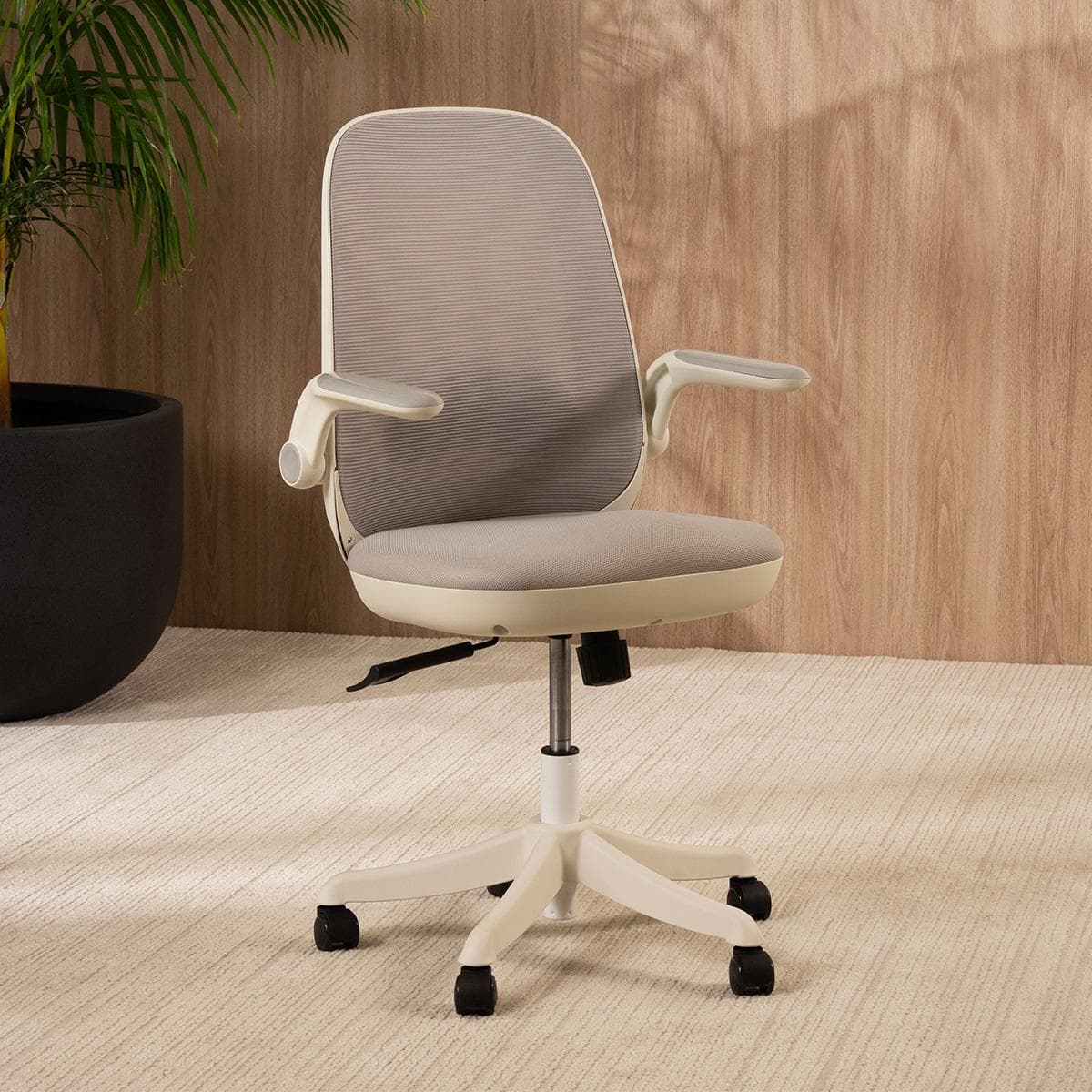 Edna Kids Office Chair Grey