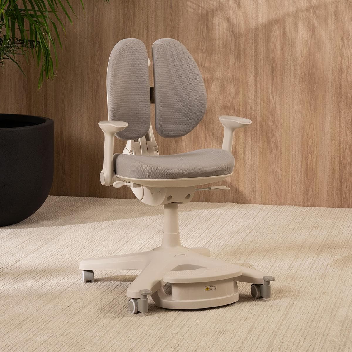 Tiya Kids Office Chair Grey