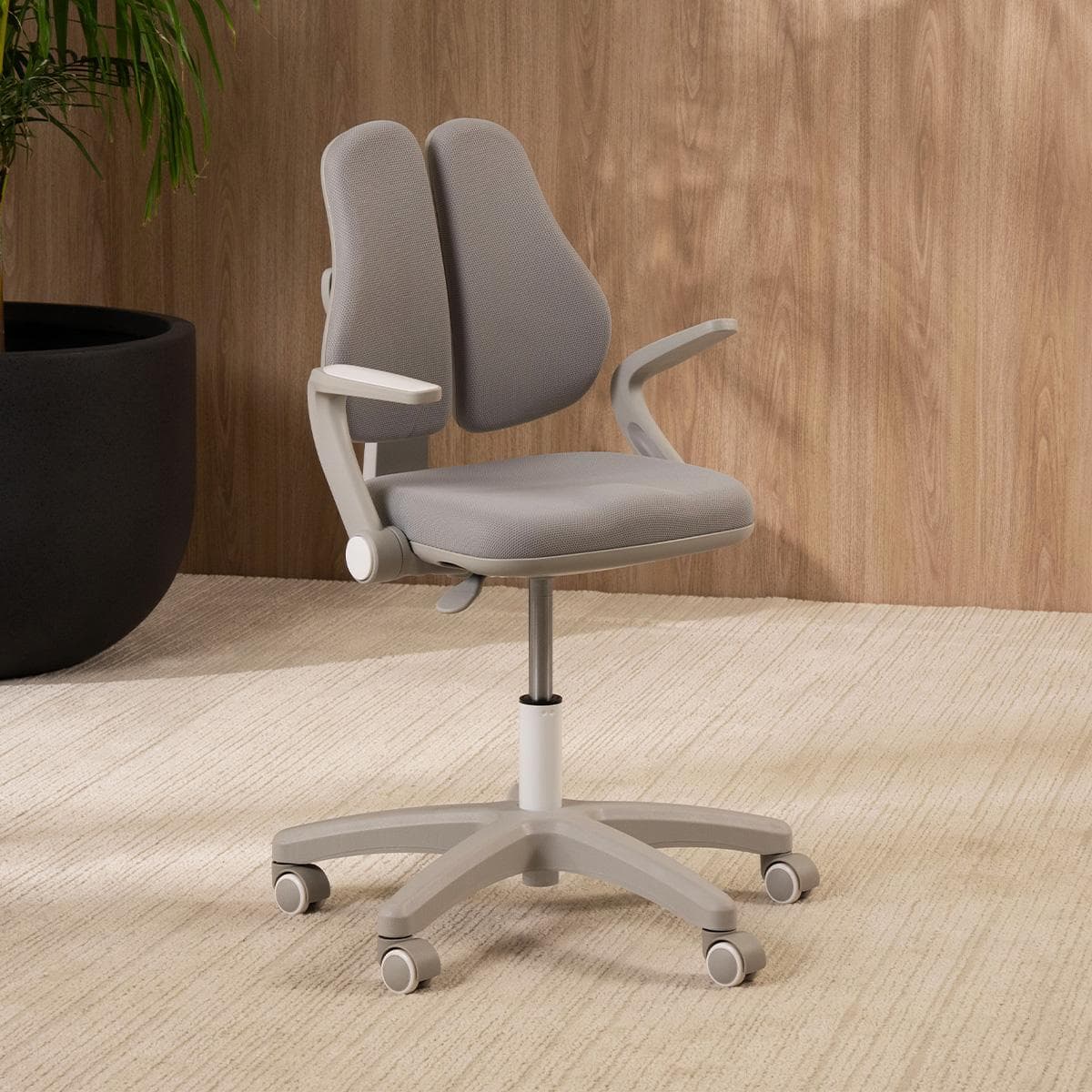 Nora Kids Office Chair Grey