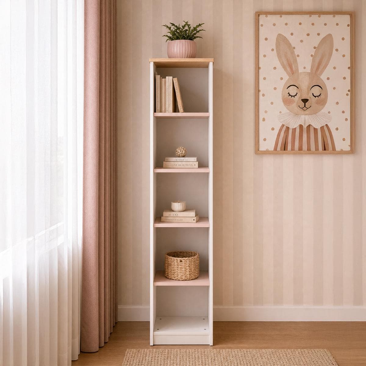 Oxford Kids Bookcase Beige