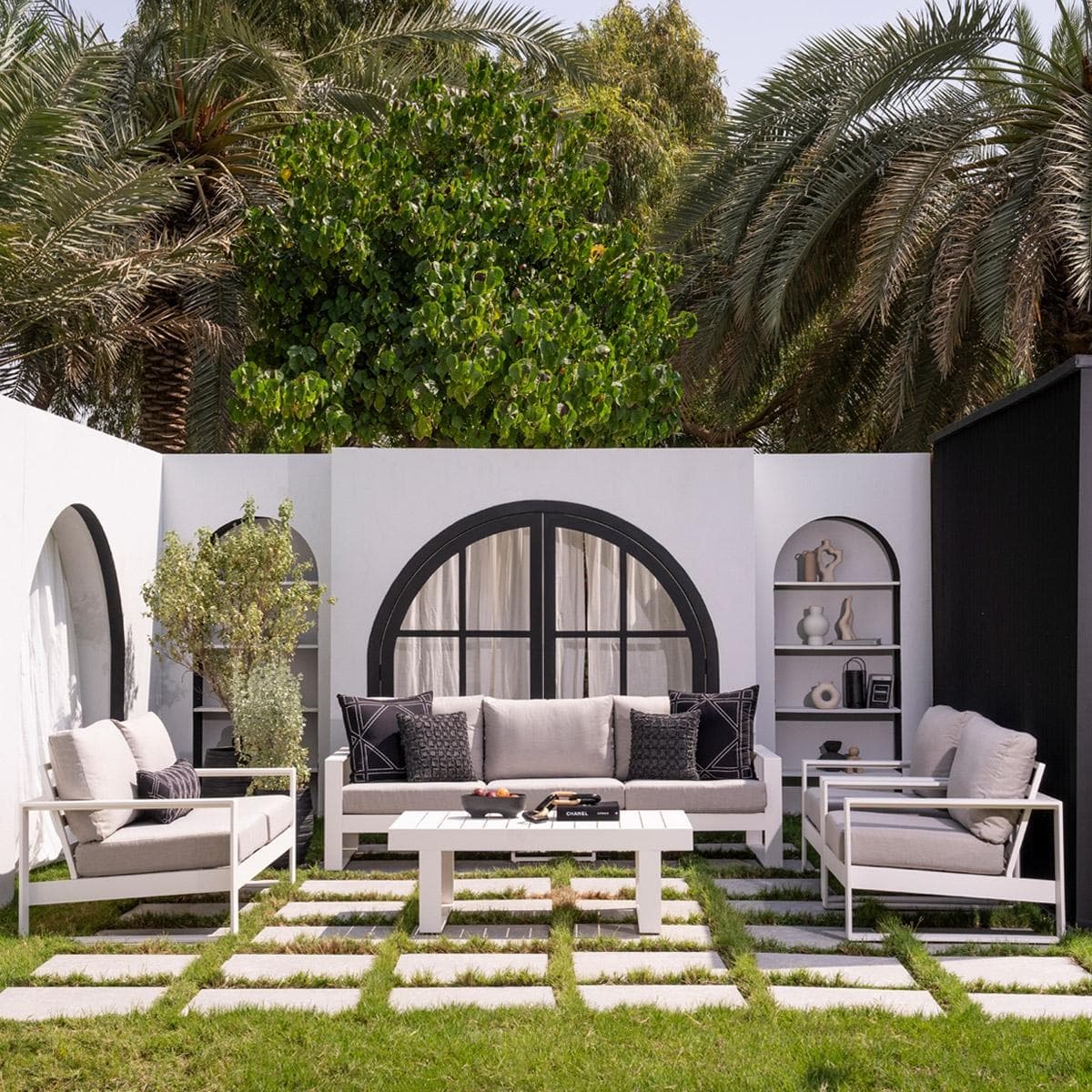 Brenta Sofa Set + Coffee Table