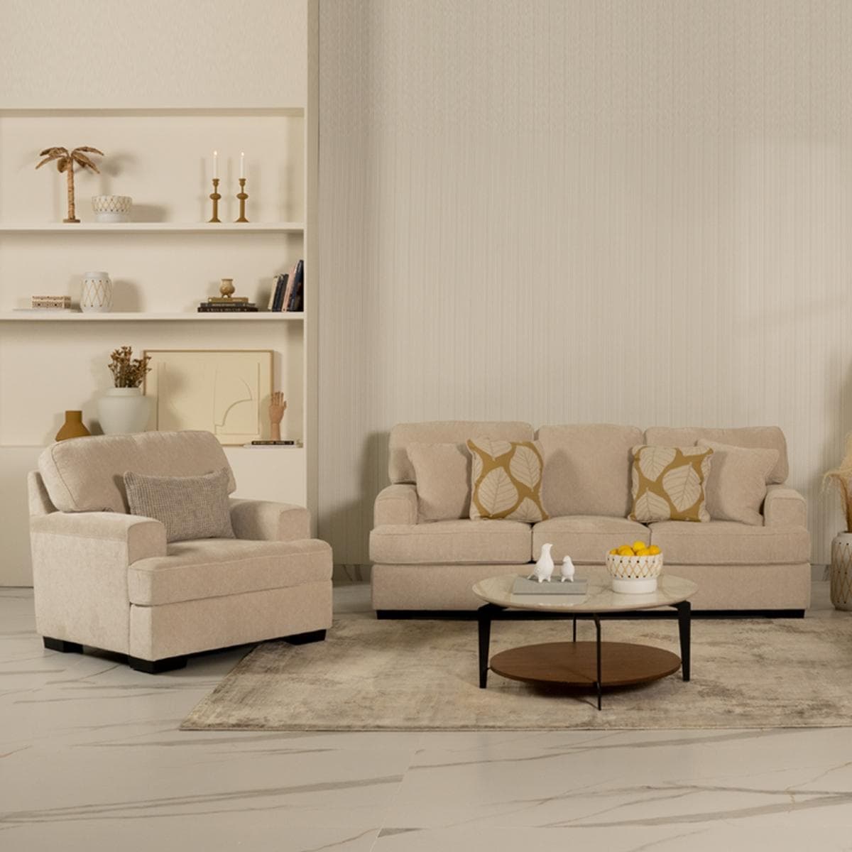 Bridgerton 3+2+1 Seater Sofa Set