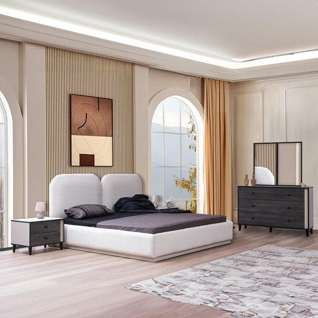Eyfel 180X200 Bedroom Set without Wardrobe