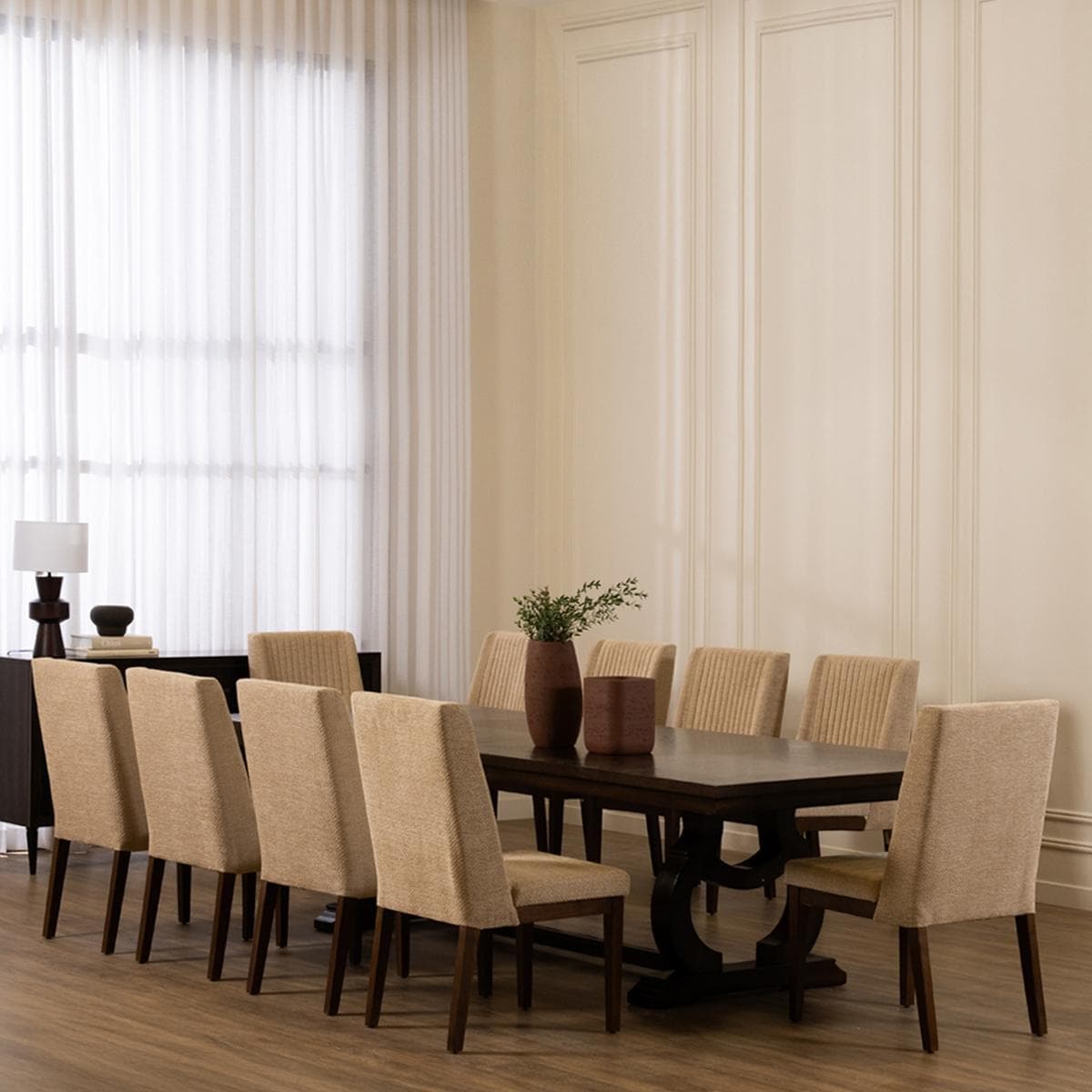 Colada 10+1 Dining Set Beige