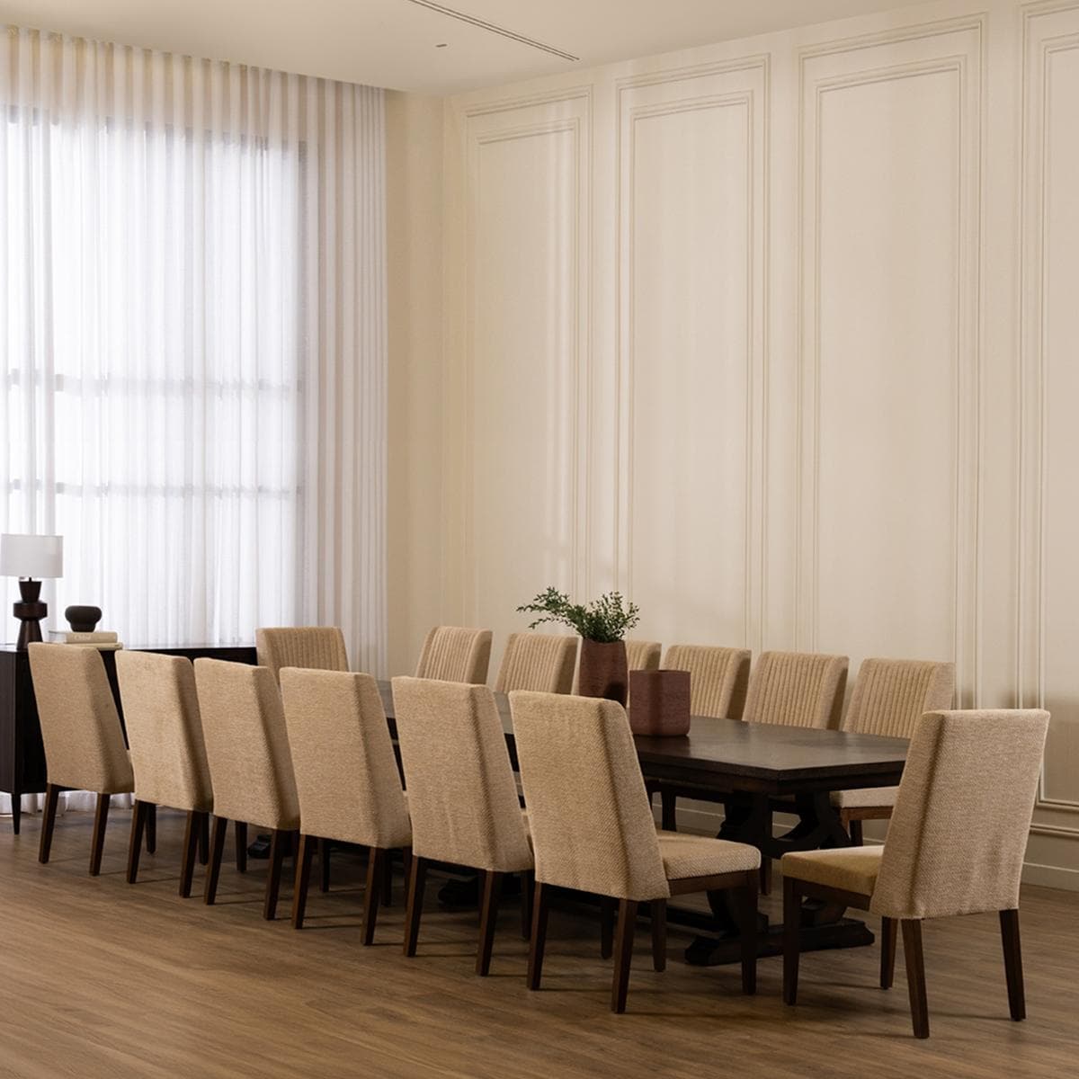 Colada 14+1 Dining Set Beige