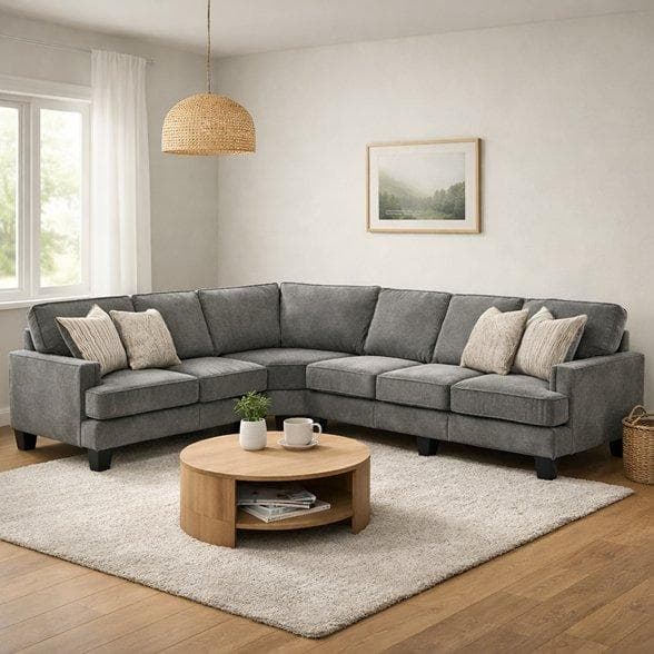 Diva Corner Sofa Dark Grey