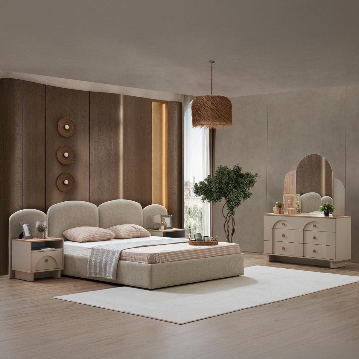 Rena 180X200 Bedroom Set without Wardrobe