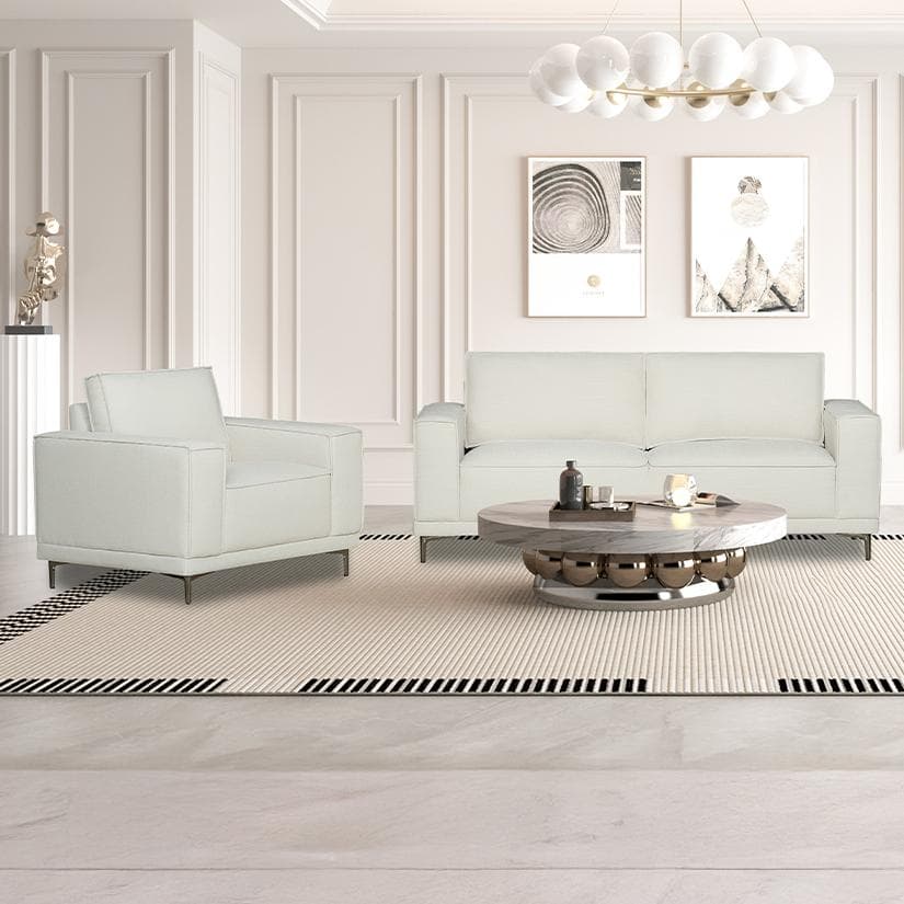 طقم صوفا ديريك 3+2+1 مقاعد بيج