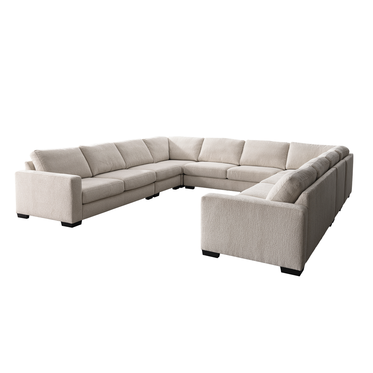 Montana Small U-Shape Corner Sofa Beige