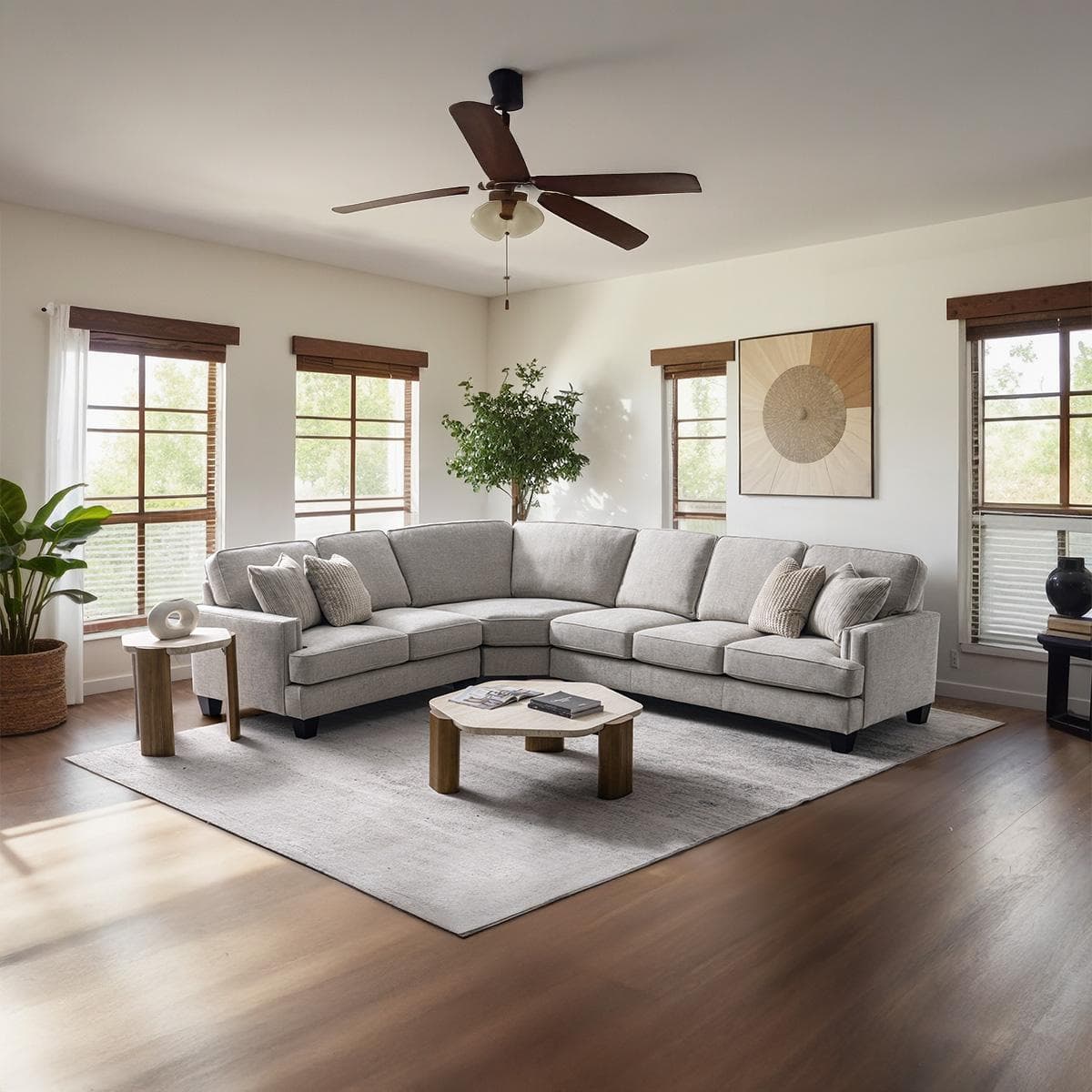 Diva Corner Sofa Beige