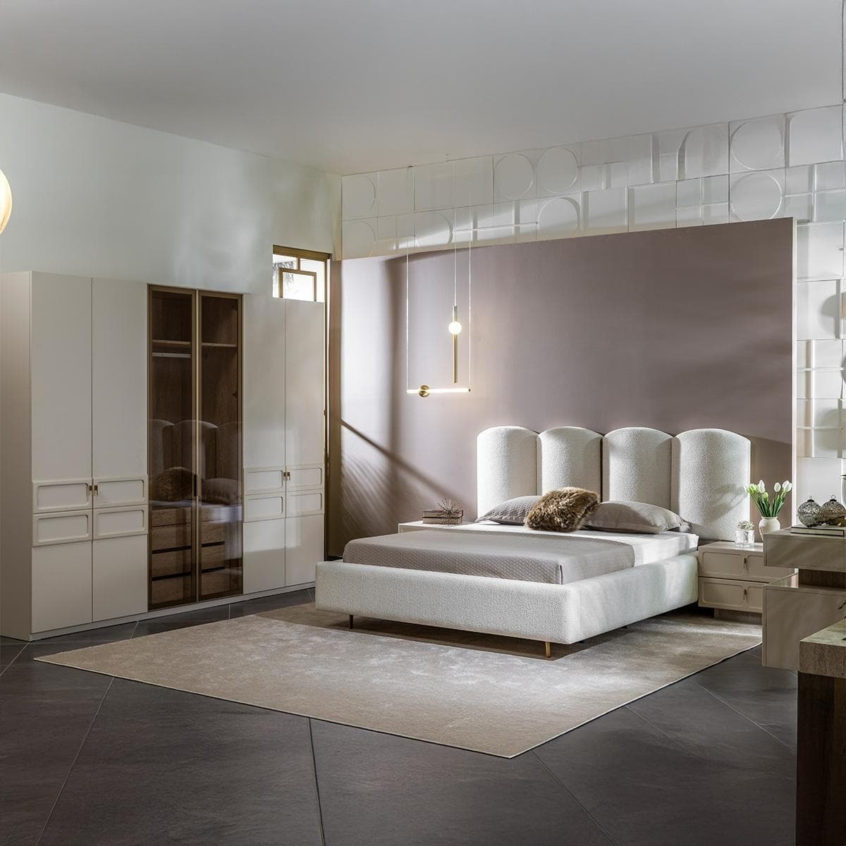 Dante 180X200 Bedroom Set with Wardrobe