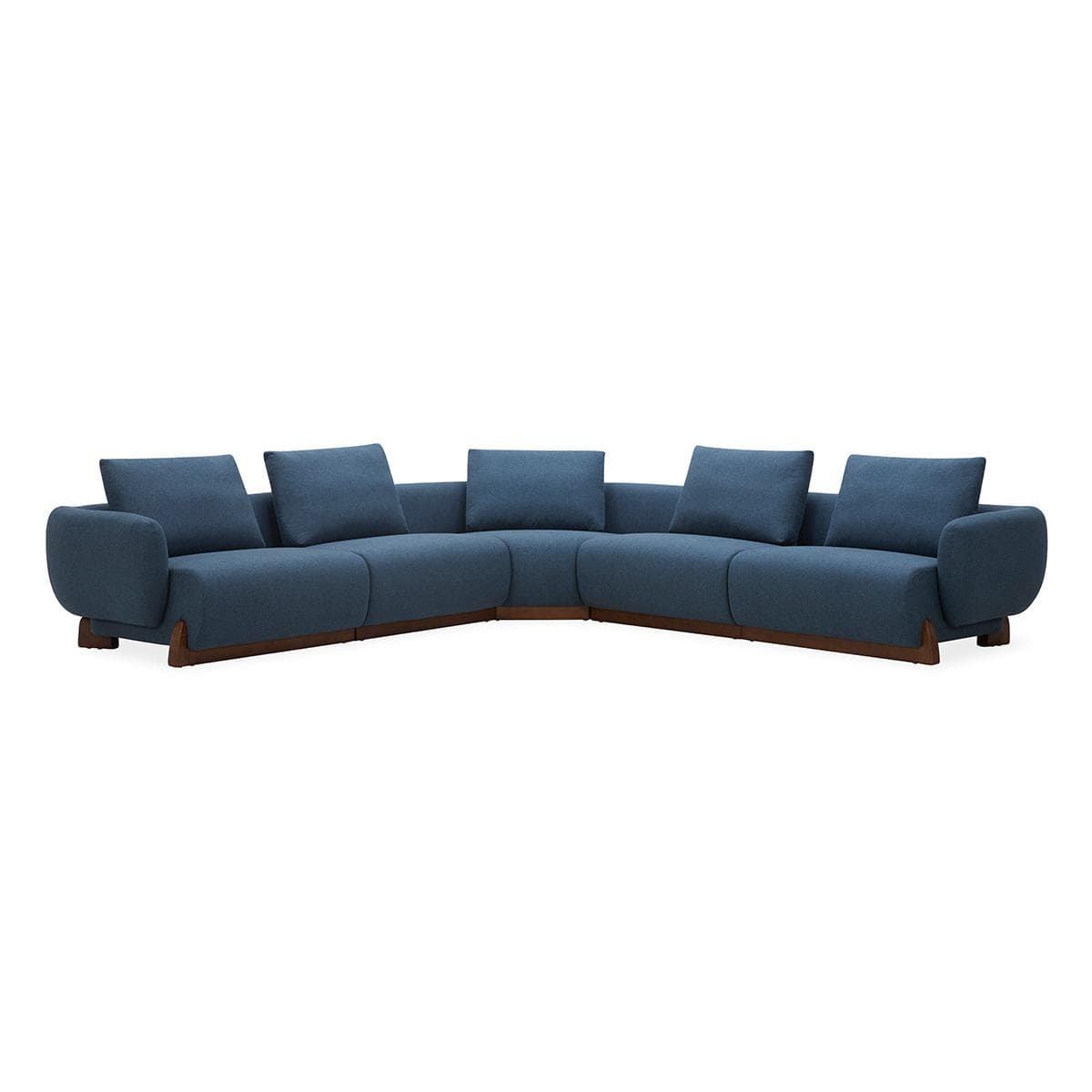 Cloud 5-Seater Corner Sofa Blue