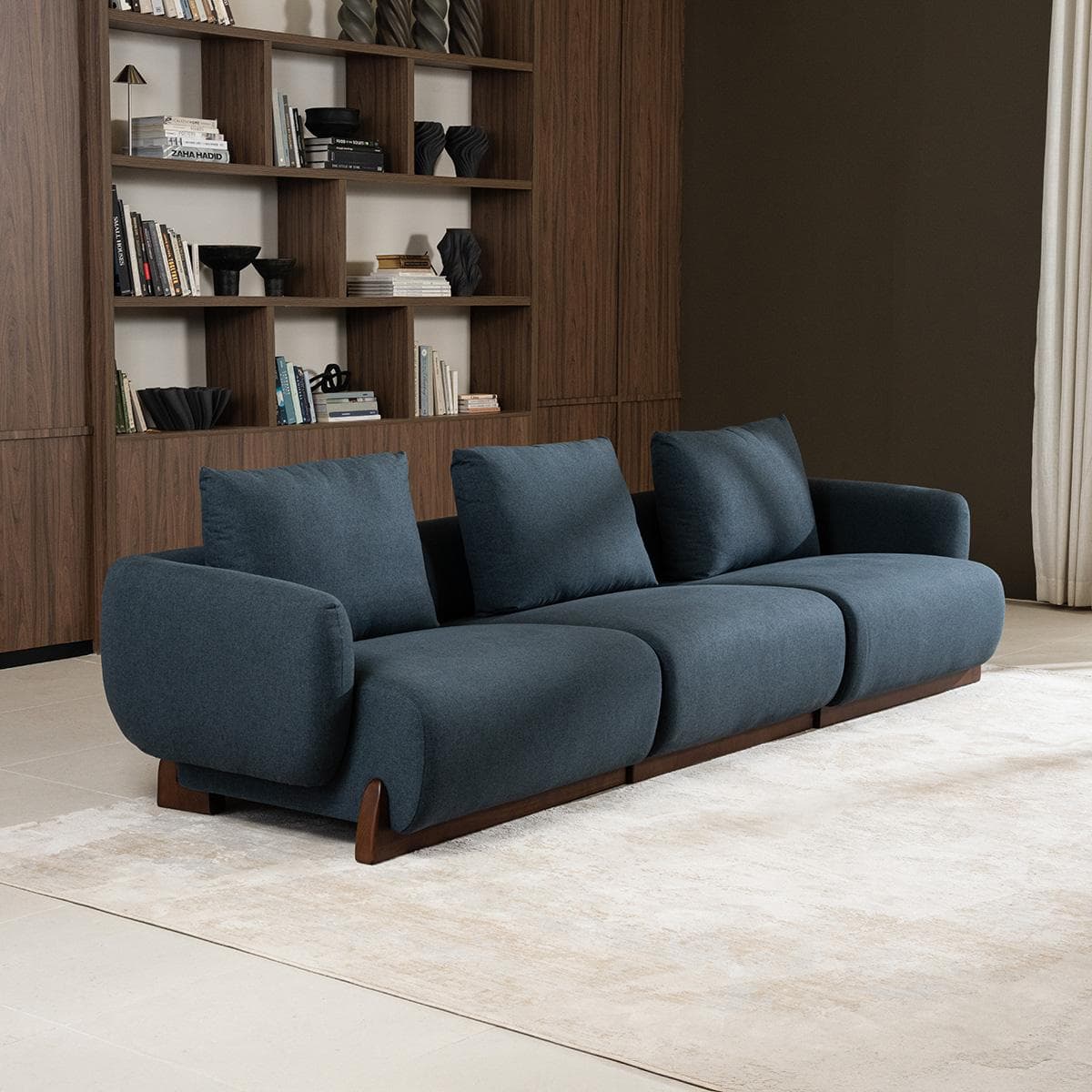 Cloud 3-Seater Sofa Blue