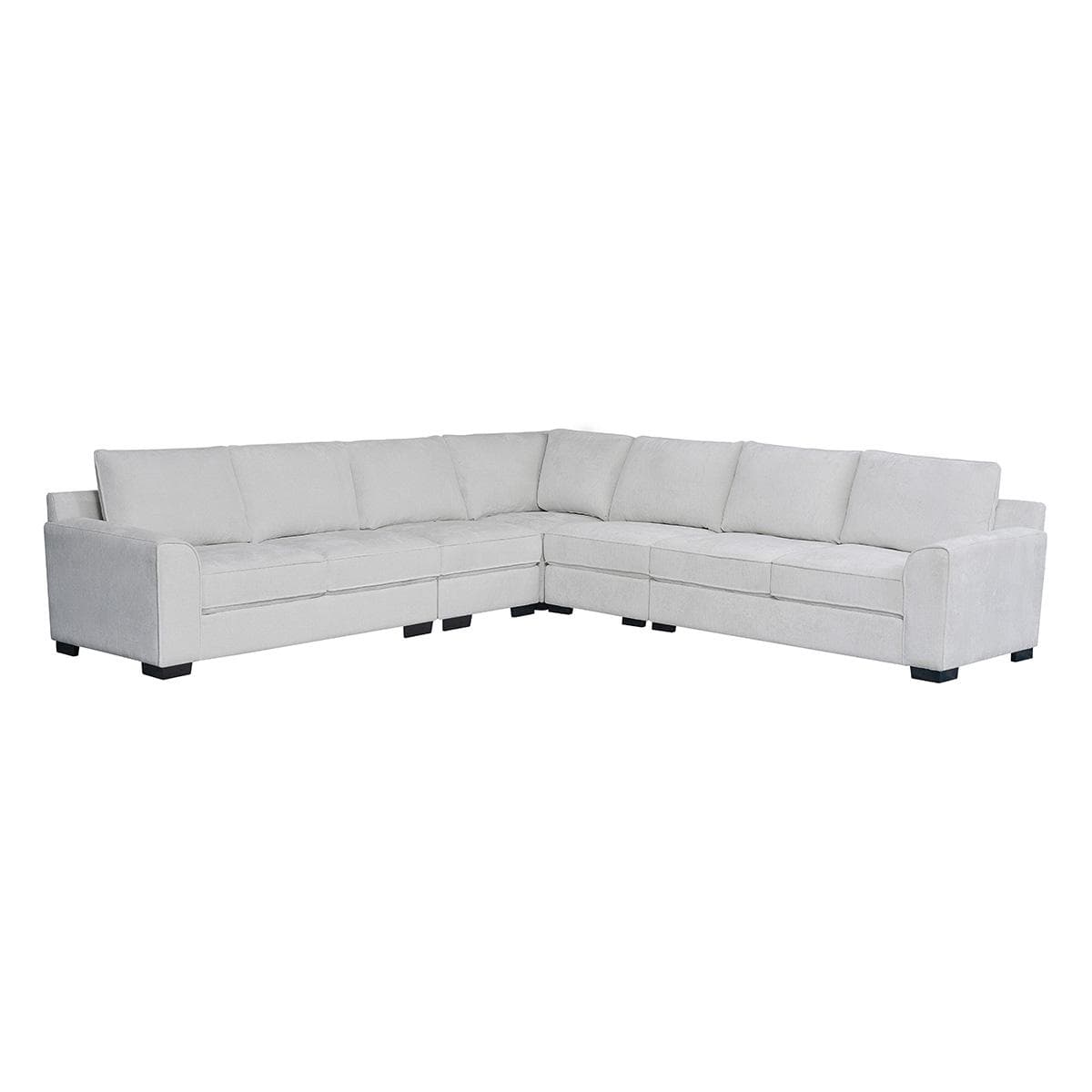 Drew 7-Seater Corner Sofa Beige