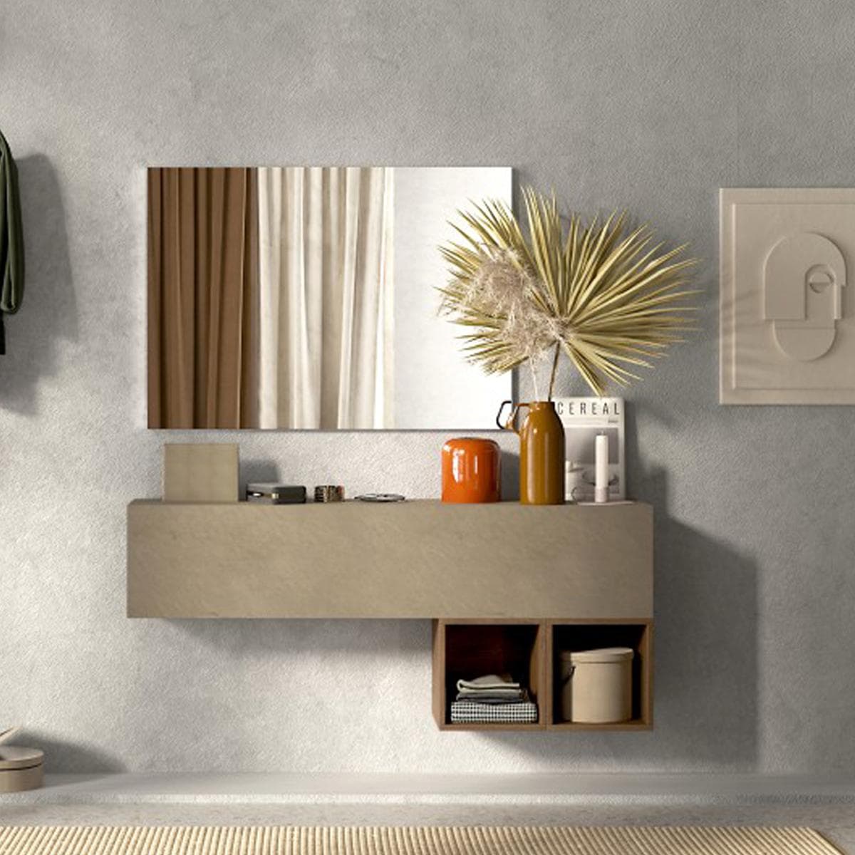 طقم وحدات حائط إنفينيتي ألوان متعددة