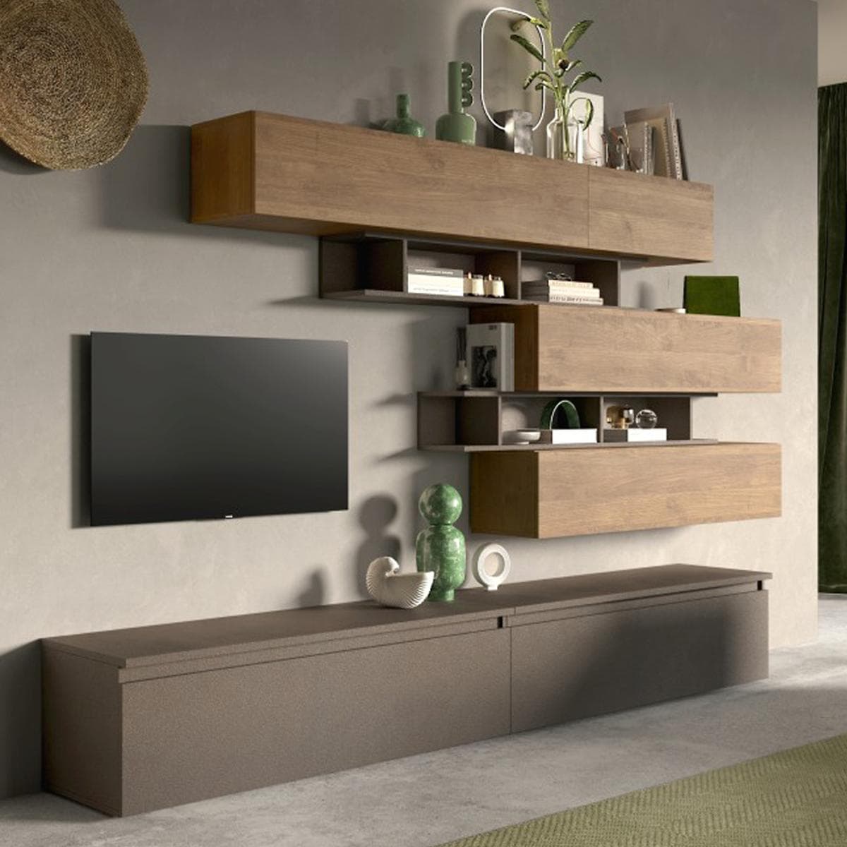 طقم وحدات حائط إنفينيتي ألوان متعددة