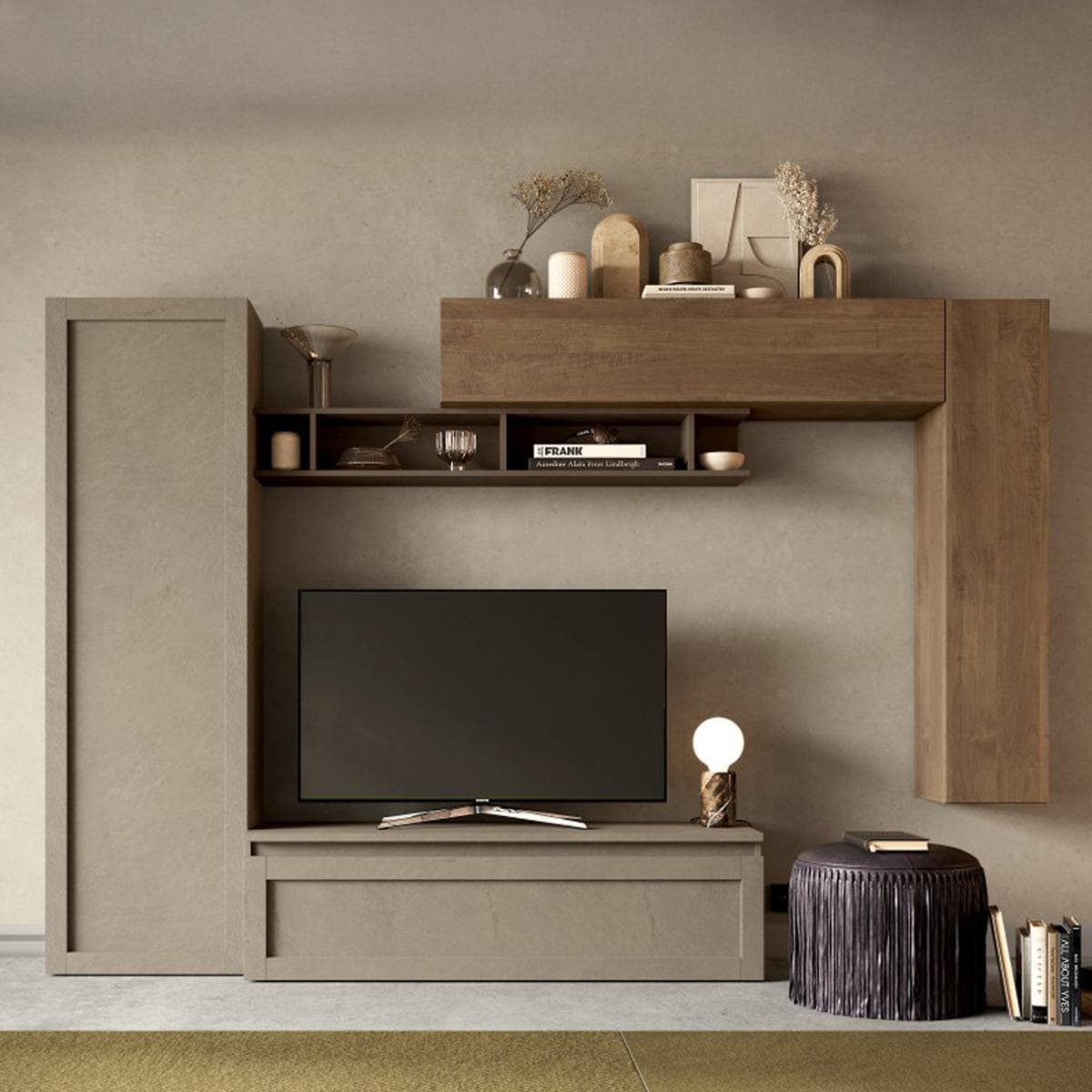 طقم وحدات حائط إنفينيتي ألوان متعددة