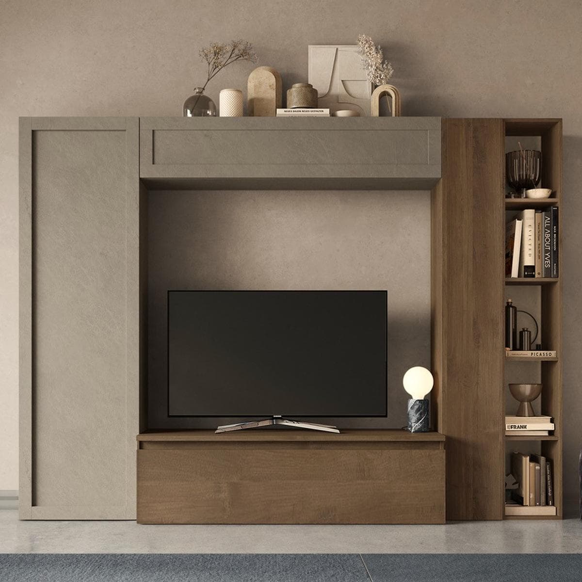 طقم وحدات حائط إنفينيتي ألوان متعددة