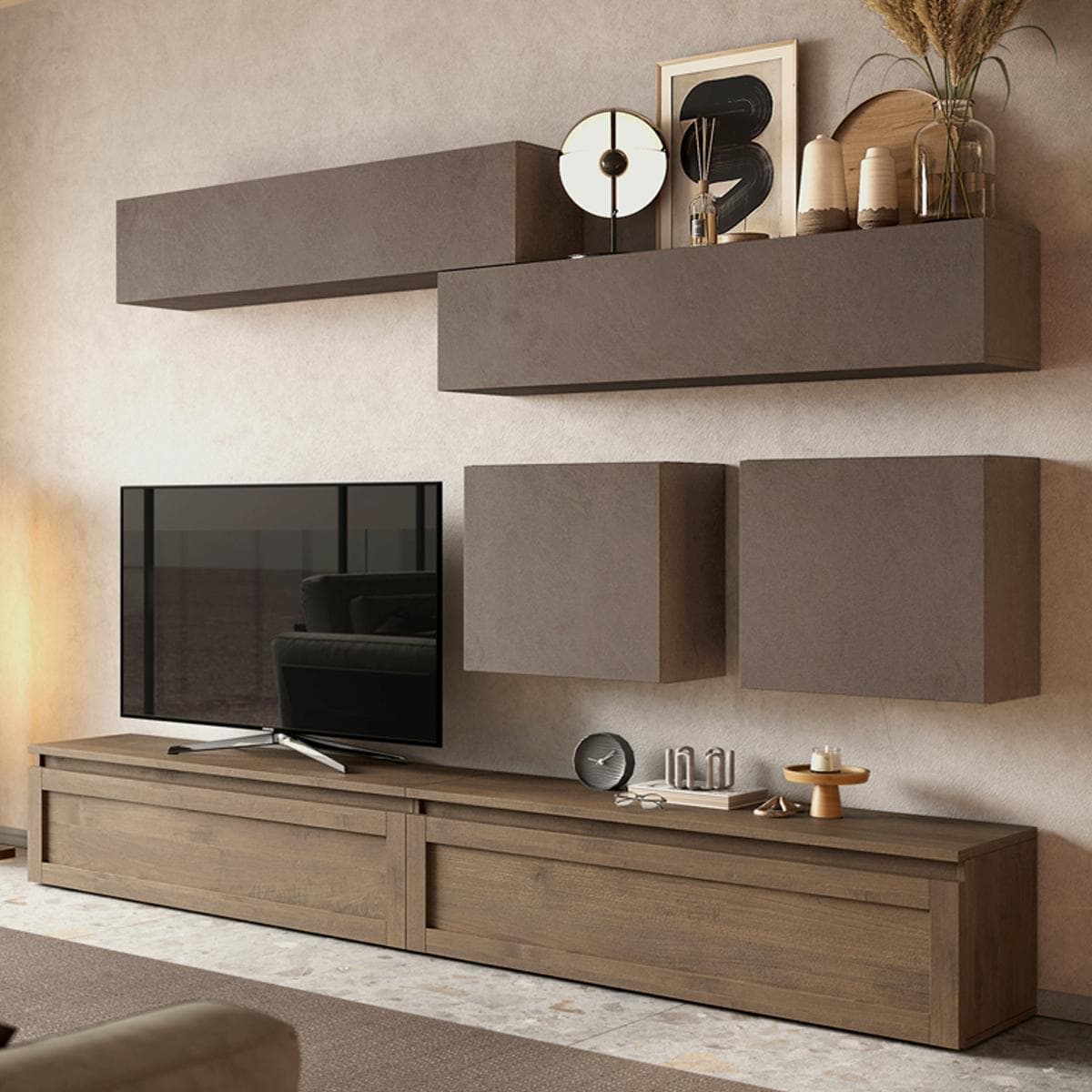 Infinity Modular Wall Unit Set Multicolor-104