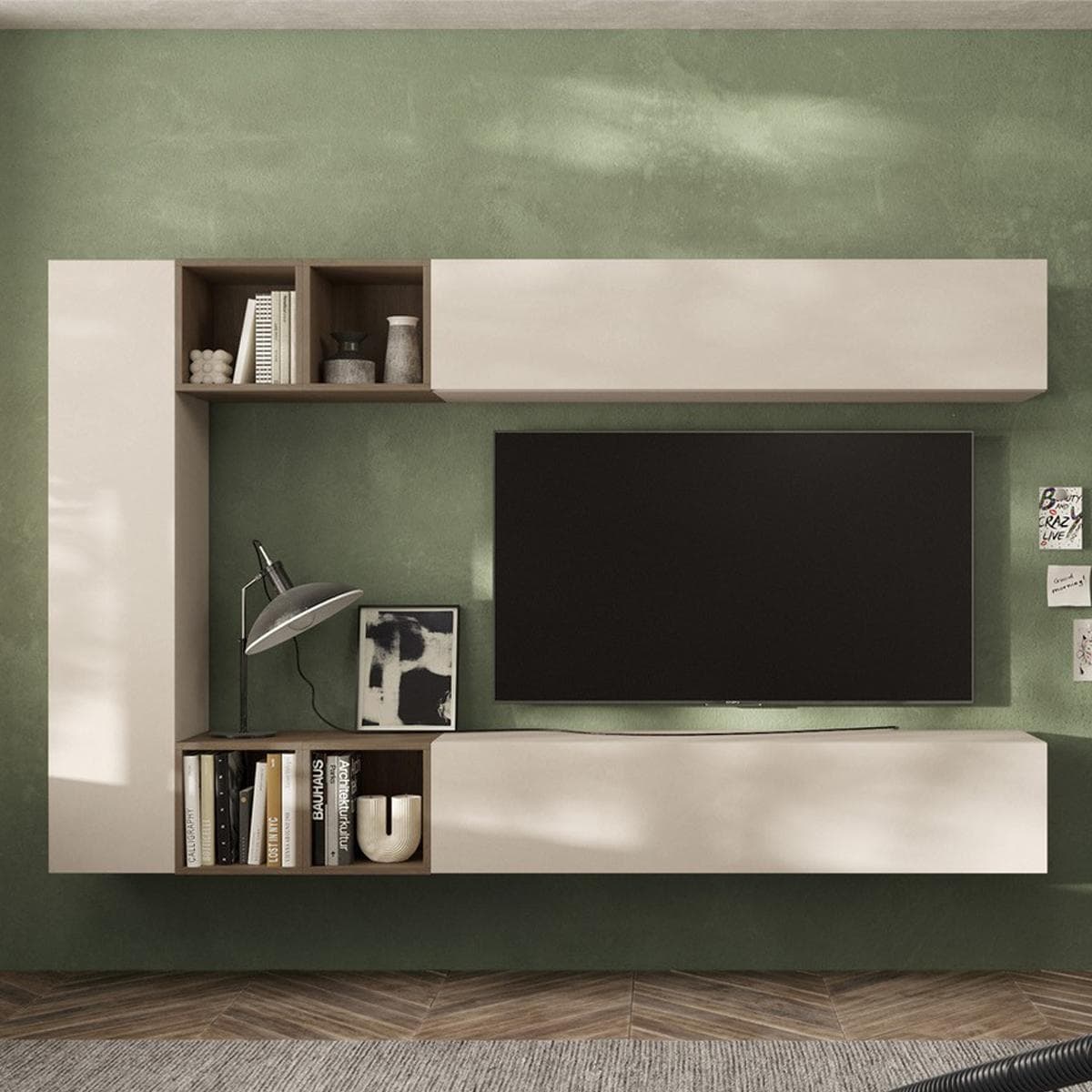 طقم وحدات حائط إنفينيتي ألوان متعددة