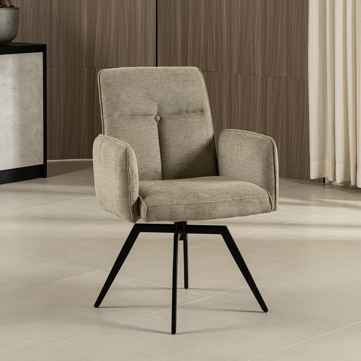 Nancy Dining Chair Light Green 67X66X91 cm