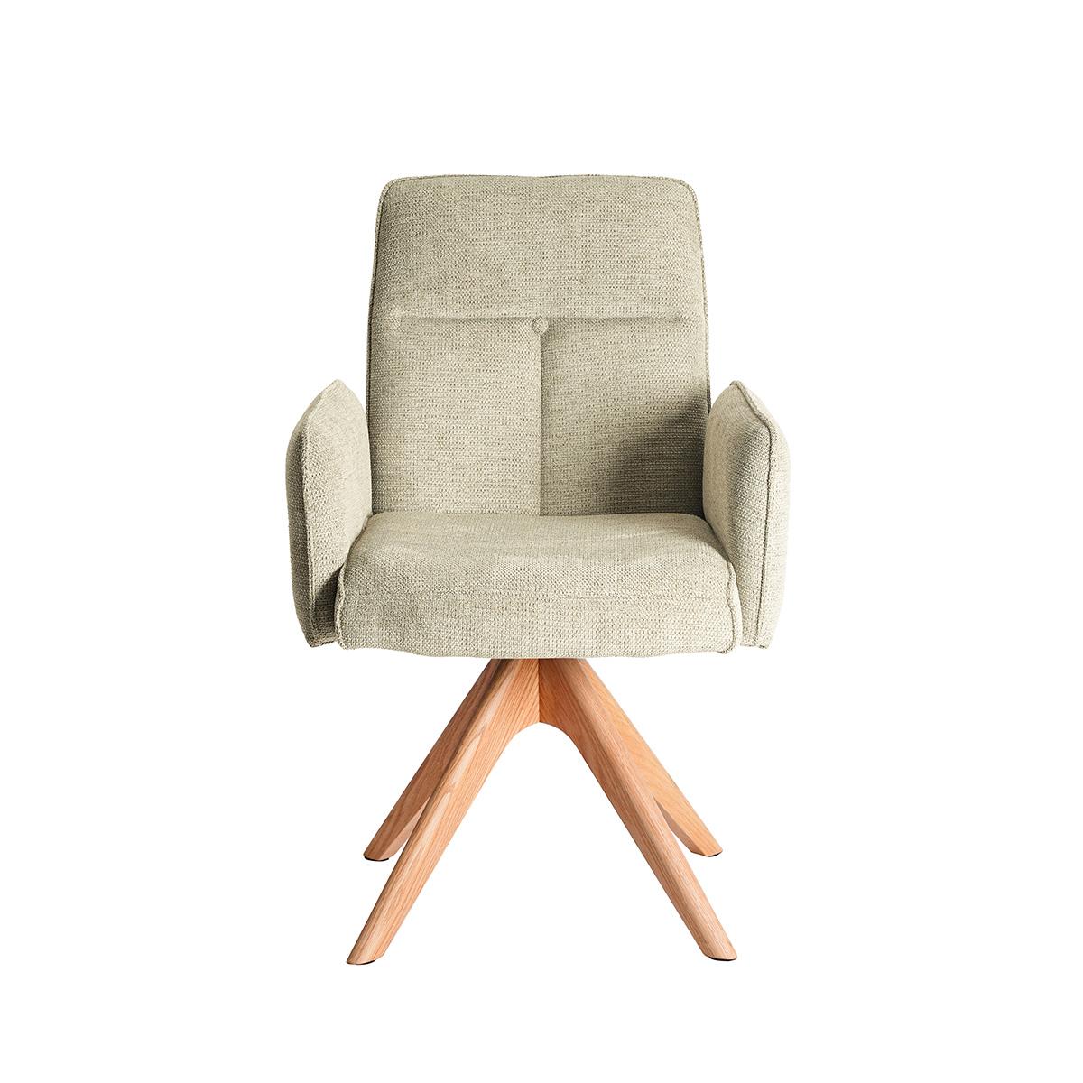 Nancy Dining Chair Light Green/Oak 67X66X91 cm