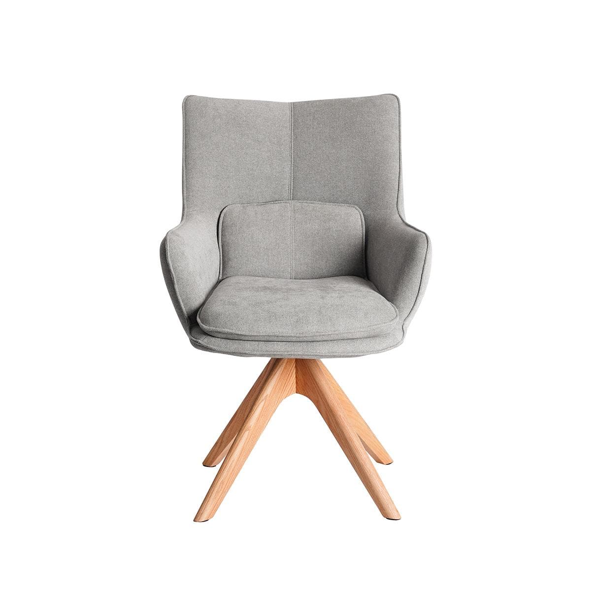 Nancy Dining Chair Light Grey/Oak 68X60X90 cm