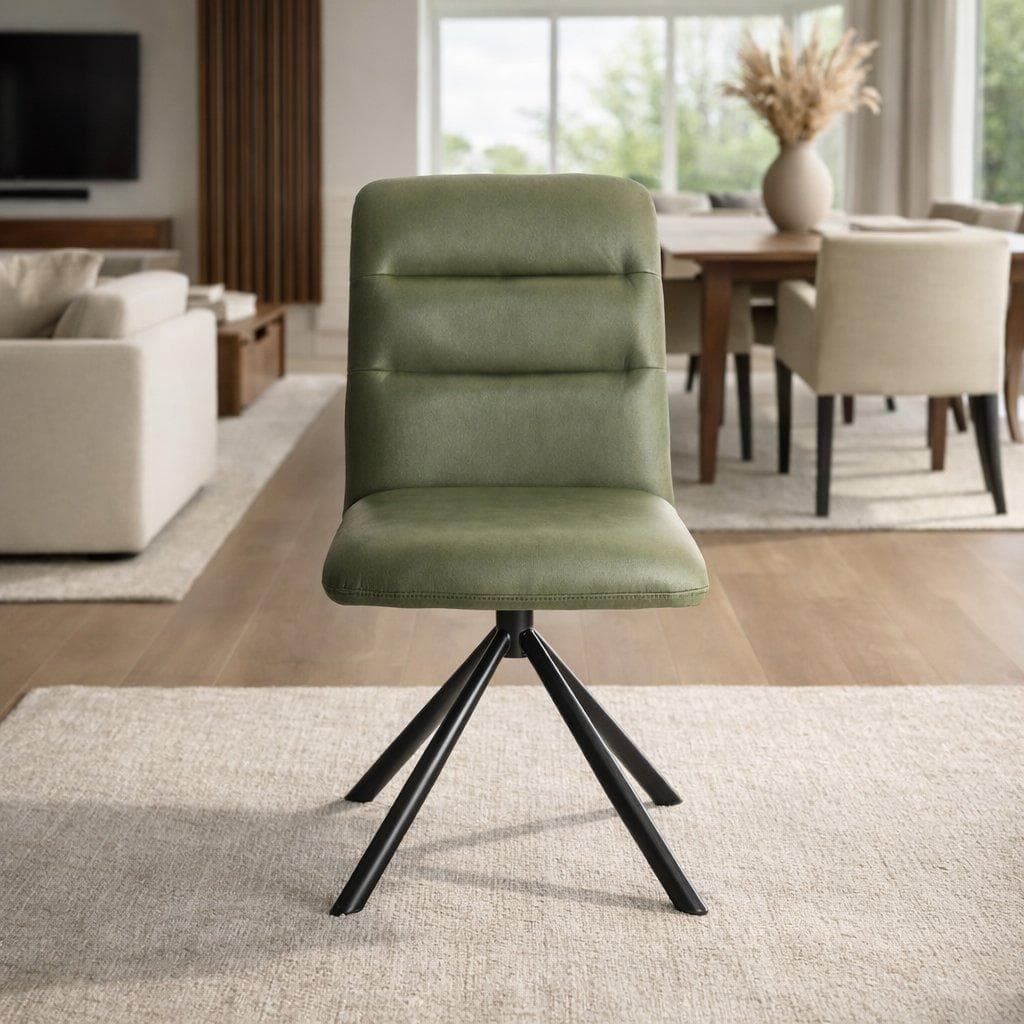 Nancy Dining Chair Green 61X49X91 cm
