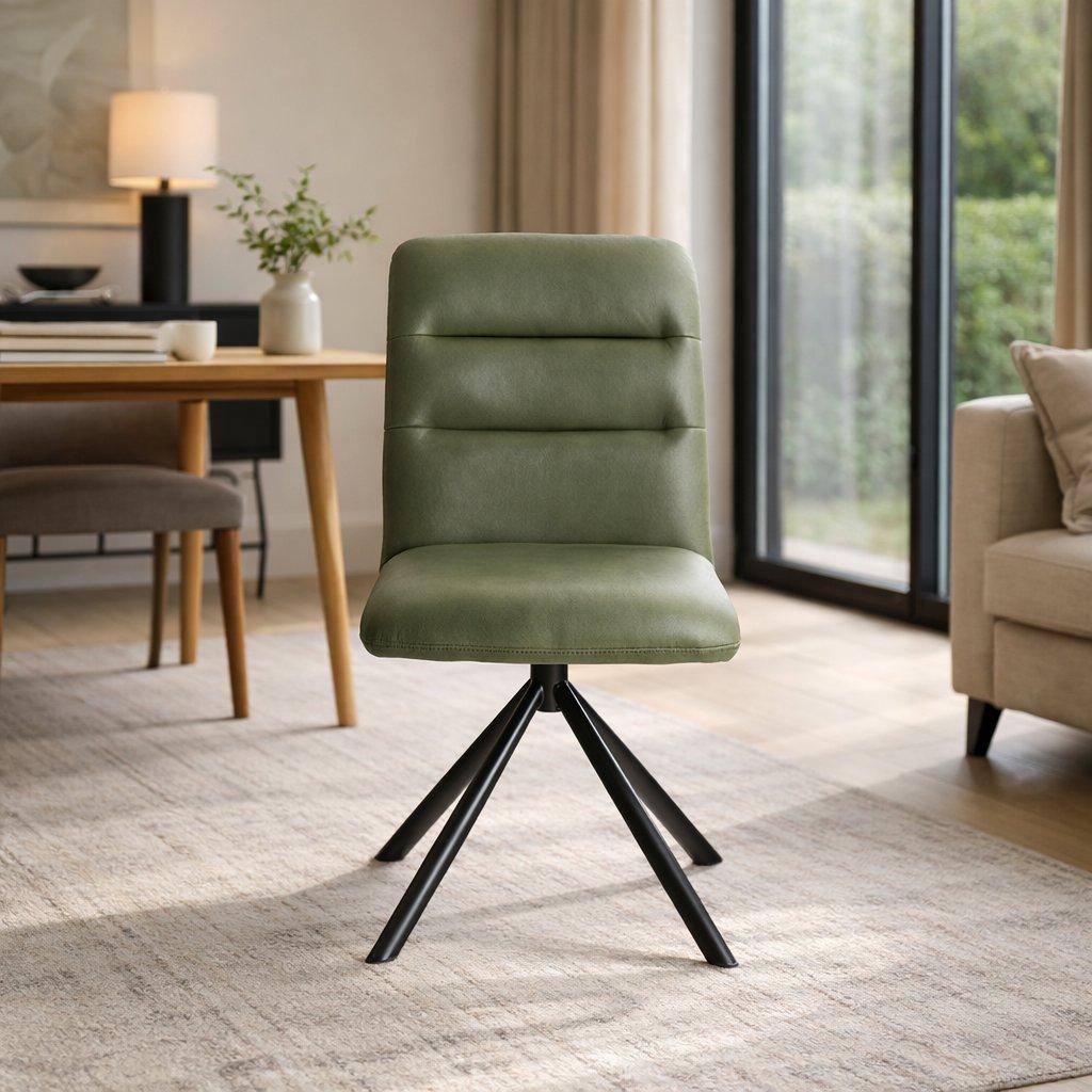 Nancy Dining Chair Green 61X49X90 cm
