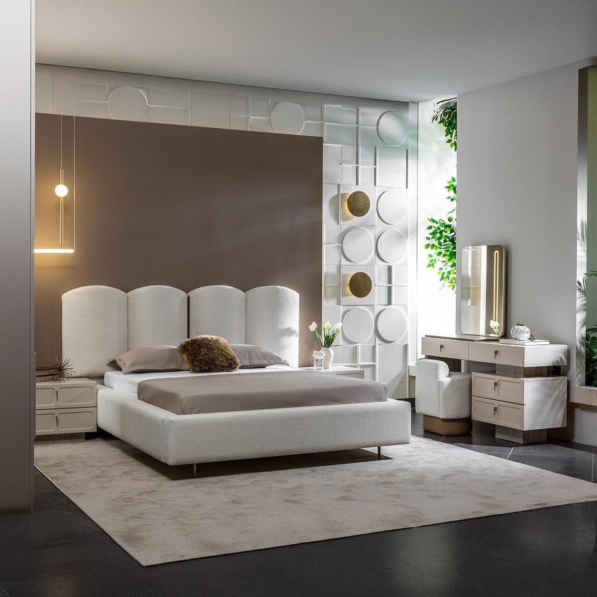 Dante 180X200 Bedroom Set with Storage without Wardrobe